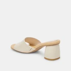 Dolce Vita MINNY HEELS IVORY LEATHER -Dolce Vita DOLCEVITA FLATS MINNY IVORYLEATHER 09