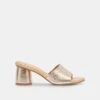 Dolce Vita MINNY HEELS ROSE GOLD LEATHER -Dolce Vita DOLCEVITA FLATS MINNY ROSEGOLDLEATHER 02