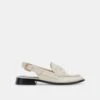 Dolce Vita HARDI LOAFERS IVORY CRINKLE PATENT -Dolce Vita DOLCEVITA FLAT HARDI IVORYCRACKLEDLEATHER 02