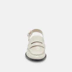 Dolce Vita HARDI LOAFERS IVORY CRINKLE PATENT -Dolce Vita DOLCEVITA FLAT HARDI IVORYCRACKLEDLEATHER 04