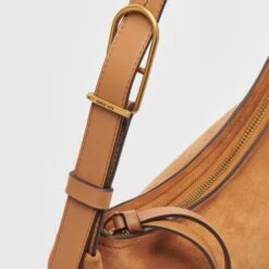 Dolce Vita AUDRI SHOULDER BAG RUSTY OAK SUEDE -Dolce Vita DOLCEVITA HANDBAGS AUDRI RUSTYOAK 1