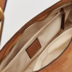 Dolce Vita AUDRI SHOULDER BAG RUSTY OAK SUEDE -Dolce Vita DOLCEVITA HANDBAGS AUDRI RUSTYOAK 2