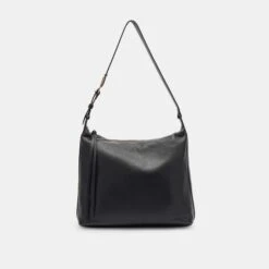Dolce Vita HANA SHOULDER BAG BLACK LEATHER