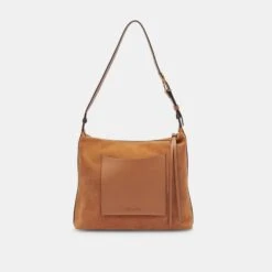 Dolce Vita HANA SHOULDER BAG RUSTY OAK SUEDE -Dolce Vita DOLCEVITA HANDBAGS HANA RUSTYOAK 1 ad9ec982 ba7d 4bb2 8d47 bf588d565c53