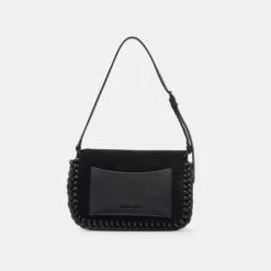 Dolce Vita HARPER SHOULDER BAG BLACK SUEDE 12 Dolce Vita HARPER SHOULDER BAG BLACK SUEDE -Dolce Vita DOLCEVITA HANDBAGS HARPER BLACK 1 161106c4 15cd 4869 840e 6f5a2e66b86a