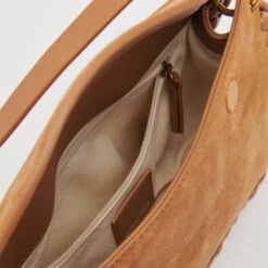 Dolce Vita HARPER SHOULDER BAG RUSTY OAK SUEDE -Dolce Vita DOLCEVITA HANDBAGS HARPER RUSTYOAK 3