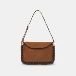 Dolce Vita HARPER SHOULDER BAG TOBACCO SUEDE