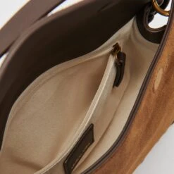 Dolce Vita HARPER SHOULDER BAG TOBACCO SUEDE -Dolce Vita DOLCEVITA HANDBAGS HARPER TOBACCO 3