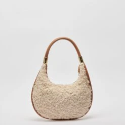 Dolce Vita KEENA CROSSBODY NATURAL SHEARLING -Dolce Vita DOLCEVITA HANDBAGS KEENA NATURALSHEARLING 2