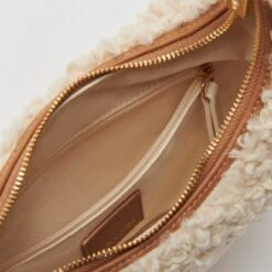 Dolce Vita KEENA CROSSBODY NATURAL SHEARLING -Dolce Vita DOLCEVITA HANDBAGS KEENA NATURALSHEARLING 3