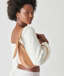 Dolce Vita LANEE SHOULDER BAG GOLDEN OAK ROYAL LEATHER -Dolce Vita DOLCEVITA HANDBAGS LANE GOLDENOAK 4