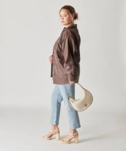 Dolce Vita LANEE SHOULDER BAG SAND ROYAL LEATHER -Dolce Vita DOLCEVITA HANDBAGS LANE SANDROYALCALF 6