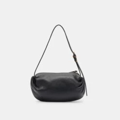 Dolce Vita LIVI SHOULDER BAG BLACK LEATHER