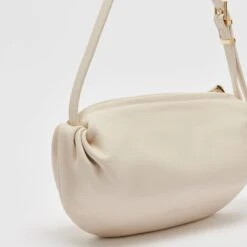 Dolce Vita LIVI SHOULDER BAG IVORY LEATHER 11 Dolce Vita LIVI SHOULDER BAG IVORY LEATHER -Dolce Vita DOLCEVITA HANDBAGS LIVI IVORY 1