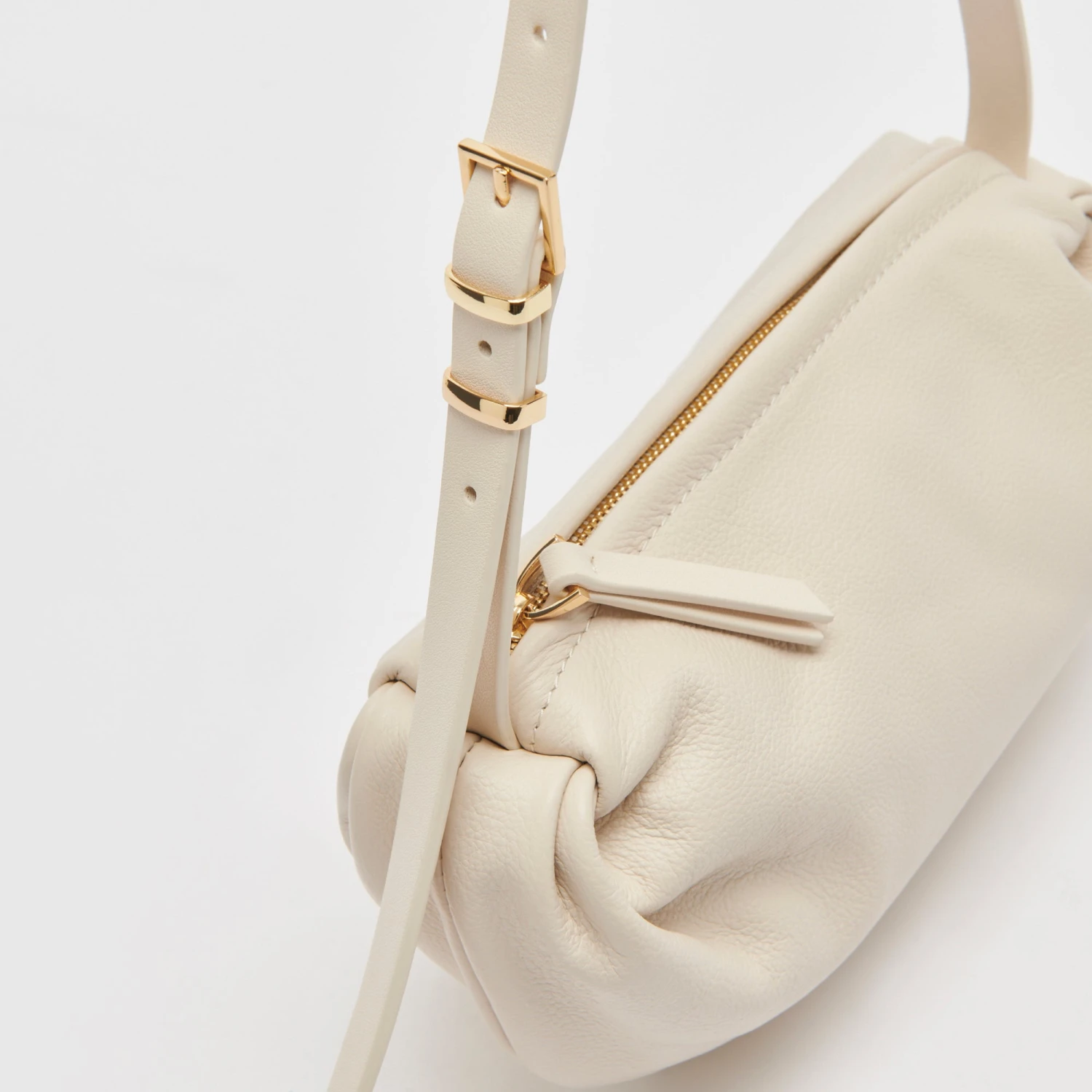 Dolce Vita LIVI SHOULDER BAG IVORY LEATHER 5 Dolce Vita LIVI SHOULDER BAG IVORY LEATHER - Image 3