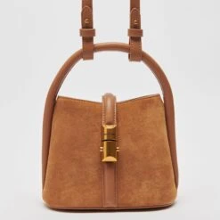 Dolce Vita NEVE CROSSBODY RUSTY OAK SUEDE -Dolce Vita DOLCEVITA HANDBAGS NEVE RUSTYOAK 1