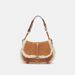 Dolce Vita RYLEE CROSSBODY RUSTY OAK SUEDE