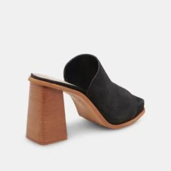 Dolce Vita ANISE HEELS BLACK NUBUCK -Dolce Vita DOLCEVITA HEELS ANISE BLACKNUBUCK 03