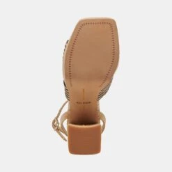 Dolce Vita ARIES HEELS BLACK NATURAL RAFFIA -Dolce Vita DOLCEVITA HEELS ARIES BLACK NATURALRAFFIA 07