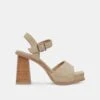 Dolce Vita AUBREY HEELS CASHEW SUEDE 1 Dolce Vita AUBREY HEELS CASHEW SUEDE -Dolce Vita DOLCEVITA HEELS AUBREY CASHEWSUEDE 02