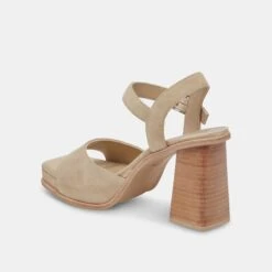 Dolce Vita AUBREY HEELS CASHEW SUEDE 15 Dolce Vita AUBREY HEELS CASHEW SUEDE -Dolce Vita DOLCEVITA HEELS AUBREY CASHEWSUEDE 09