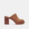 Dolce Vita CASTEL HEELS CHESTNUT SUEDE 2 Dolce Vita CASTEL HEELS CHESTNUT SUEDE -Dolce Vita DOLCEVITA HEELS CASTEL CHESTNUTSUEDE 02