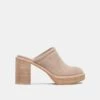Dolce Vita CASTEL HEELS TAUPE SUEDE -Dolce Vita DOLCEVITA HEELS CASTEL TAUPESUEDE 02