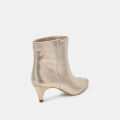 Dolce Vita DEE WIDE BOOTIES PLATINUM DISTRESSED LEATHER 13 Dolce Vita DEE WIDE BOOTIES PLATINUM DISTRESSED LEATHER -Dolce Vita DOLCEVITA HEELS DEE PLATINUMDISTRESSEDLEATHER 03 02e76903 018d 4fe2 b1ba 8ec8b84f1b57