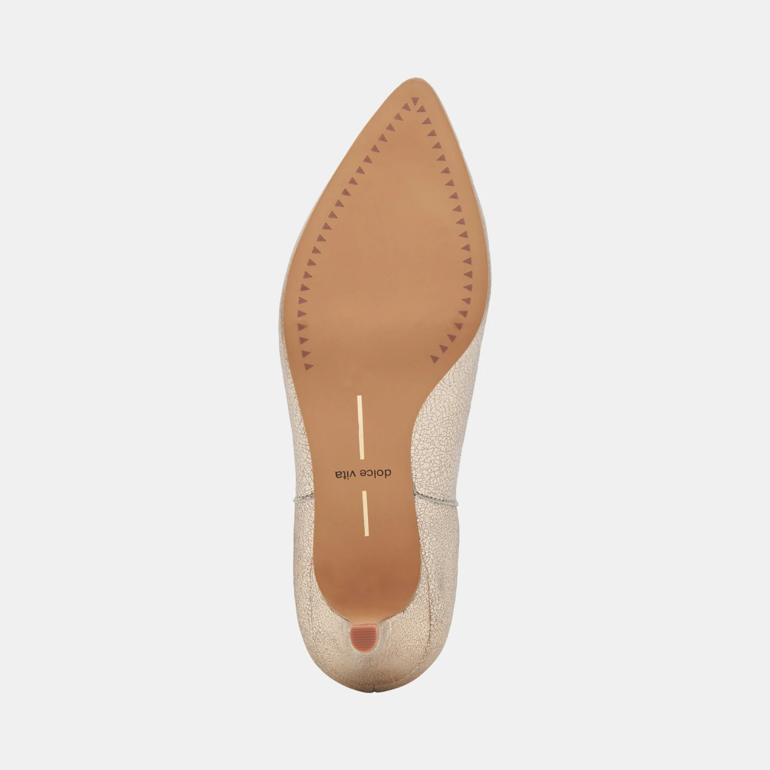 Dolce Vita DEE WIDE BOOTIES PLATINUM DISTRESSED LEATHER 11 Dolce Vita DEE WIDE BOOTIES PLATINUM DISTRESSED LEATHER - Image 9