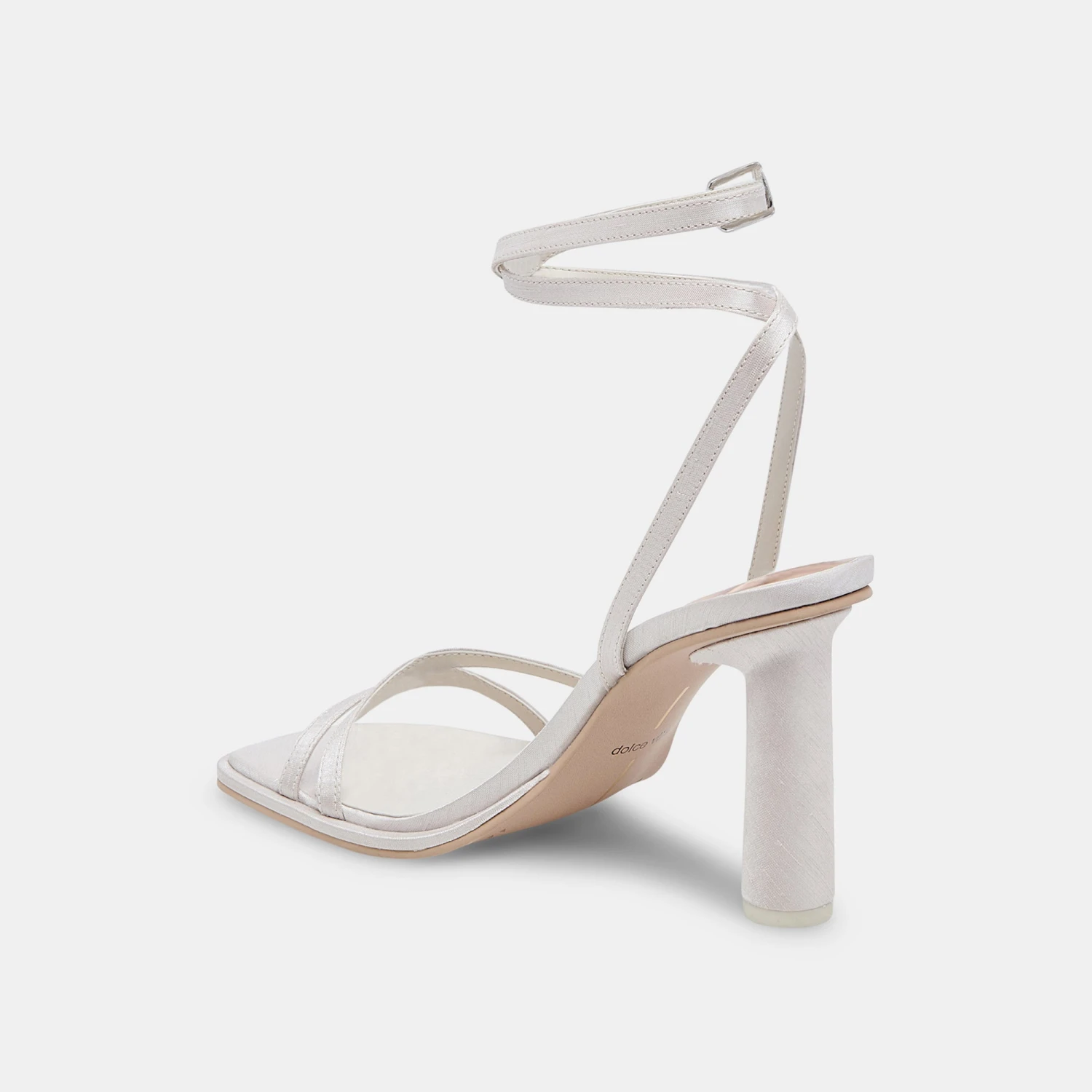 Dolce Vita DISERE HEELS OFF WHITE SATIN 9 Dolce Vita DISERE HEELS OFF WHITE SATIN - Image 7