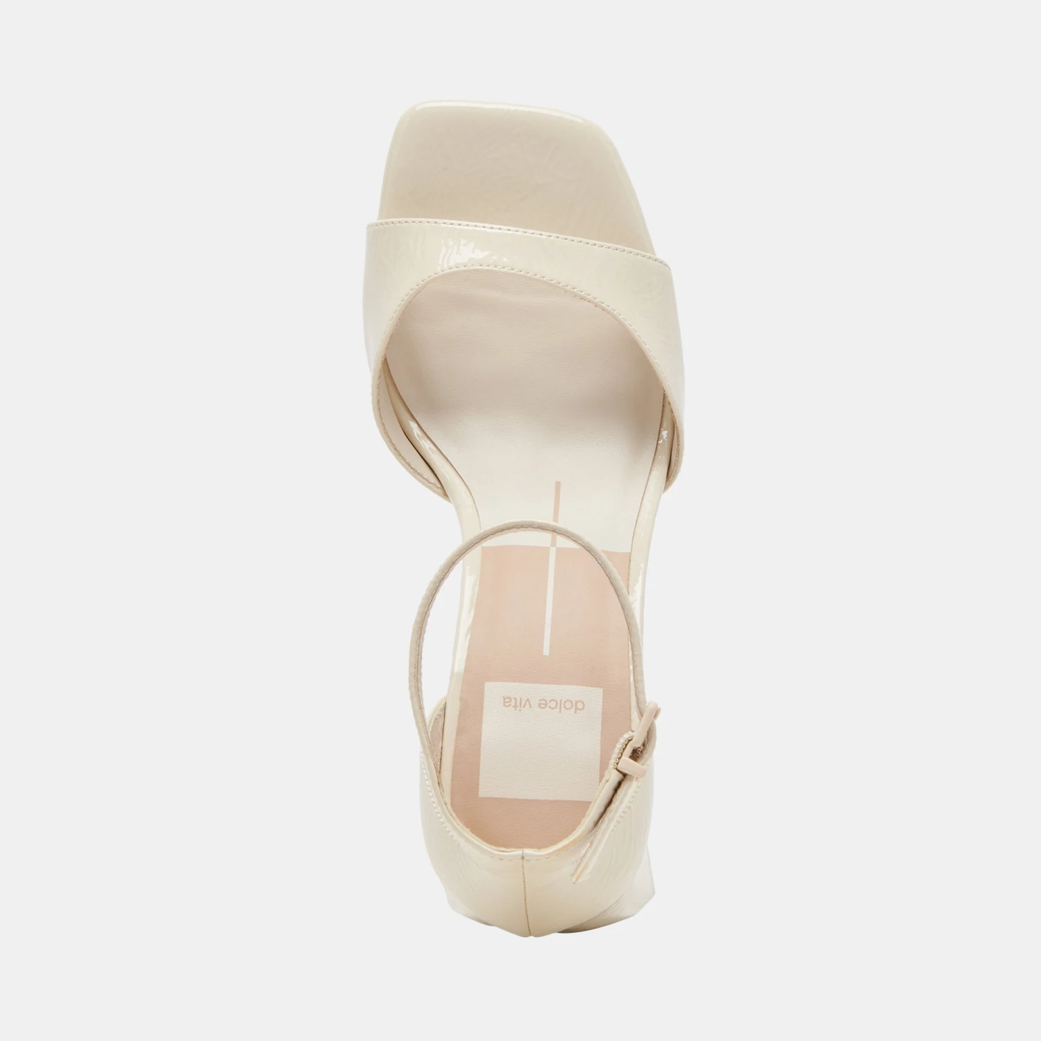 Dolce Vita JANEY HEELS IVORY CRINKLE PATENT 10 Dolce Vita JANEY HEELS IVORY CRINKLE PATENT - Image 8