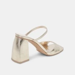 Dolce Vita JEMMY HEELS LIGHT GOLD CRINKLE PATENT 13 Dolce Vita JEMMY HEELS LIGHT GOLD CRINKLE PATENT -Dolce Vita DOLCEVITA HEELS JEMMY LIGHTGOLDCRINKLEPATENT 03