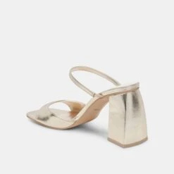 Dolce Vita JEMMY HEELS LIGHT GOLD CRINKLE PATENT 15 Dolce Vita JEMMY HEELS LIGHT GOLD CRINKLE PATENT -Dolce Vita DOLCEVITA HEELS JEMMY LIGHTGOLDCRINKLEPATENT 09