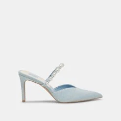 Dolce Vita KANIKA HEELS LIGHT BLUE PEARLS
