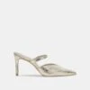 Dolce Vita KANIKA HEELS PLATINUM DISTRESSED LEATHER -Dolce Vita DOLCEVITA HEELS KANIKA PLATINUMDISTRESSEDLEATHER 02