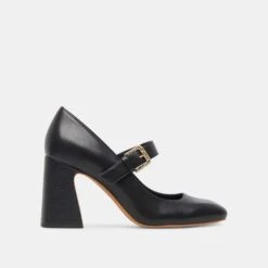Dolce Vita LAKOTA HEELS BLACK LEATHER