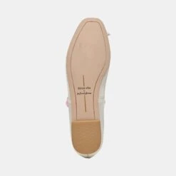 Dolce Vita LILLY BALLET FLATS IVORY MULTI SATIN -Dolce Vita DOLCEVITA HEELS LILLY IVORYMULTISATIN 07
