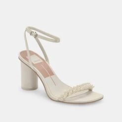 Dolce Vita NORY WIDE HEELS VANILLA PEARLS -Dolce Vita DOLCEVITA HEELS NORY VANILLAPEARL 01 9716acd0 4d36 45a6 a2ba 6377b28bbca1