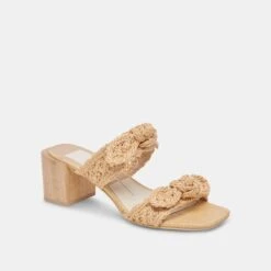 Dolce Vita ZEMMIE SANDALS LT NATURAL RAFFIA 15 Dolce Vita ZEMMIE SANDALS LT NATURAL RAFFIA -Dolce Vita DOLCEVITA HEELS ZEMMIE LTNATURALRAFFIA 01