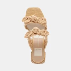Dolce Vita ZEMMIE SANDALS LT NATURAL RAFFIA 22 Dolce Vita ZEMMIE SANDALS LT NATURAL RAFFIA -Dolce Vita DOLCEVITA HEELS ZEMMIE LTNATURALRAFFIA 06