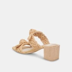 Dolce Vita ZEMMIE SANDALS LT NATURAL RAFFIA 19 Dolce Vita ZEMMIE SANDALS LT NATURAL RAFFIA -Dolce Vita DOLCEVITA HEELS ZEMMIE LTNATURALRAFFIA 09