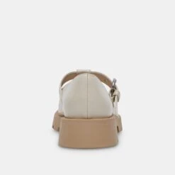 Dolce Vita EBBIE FLATS IVORY PATENT LEATHER -Dolce Vita DOLCEVITA LOAFERS EBBIE IVORYPATENETLEATHER 05