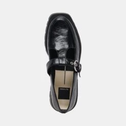 Dolce Vita EBBIE FLATS MIDNIGHT PATENT LEATHER -Dolce Vita DOLCEVITA LOAFERS EBBIE MIDNIGHTPATENTLEATHER 06