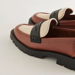 Dolce Vita ELIAS FLATS BROWN BLACK LEATHER -Dolce Vita DOLCEVITA LOAFERS ELIAS BROWNBLACKLEATHER 2 4b63c58d 9f63 405a 89b2 082c83917478