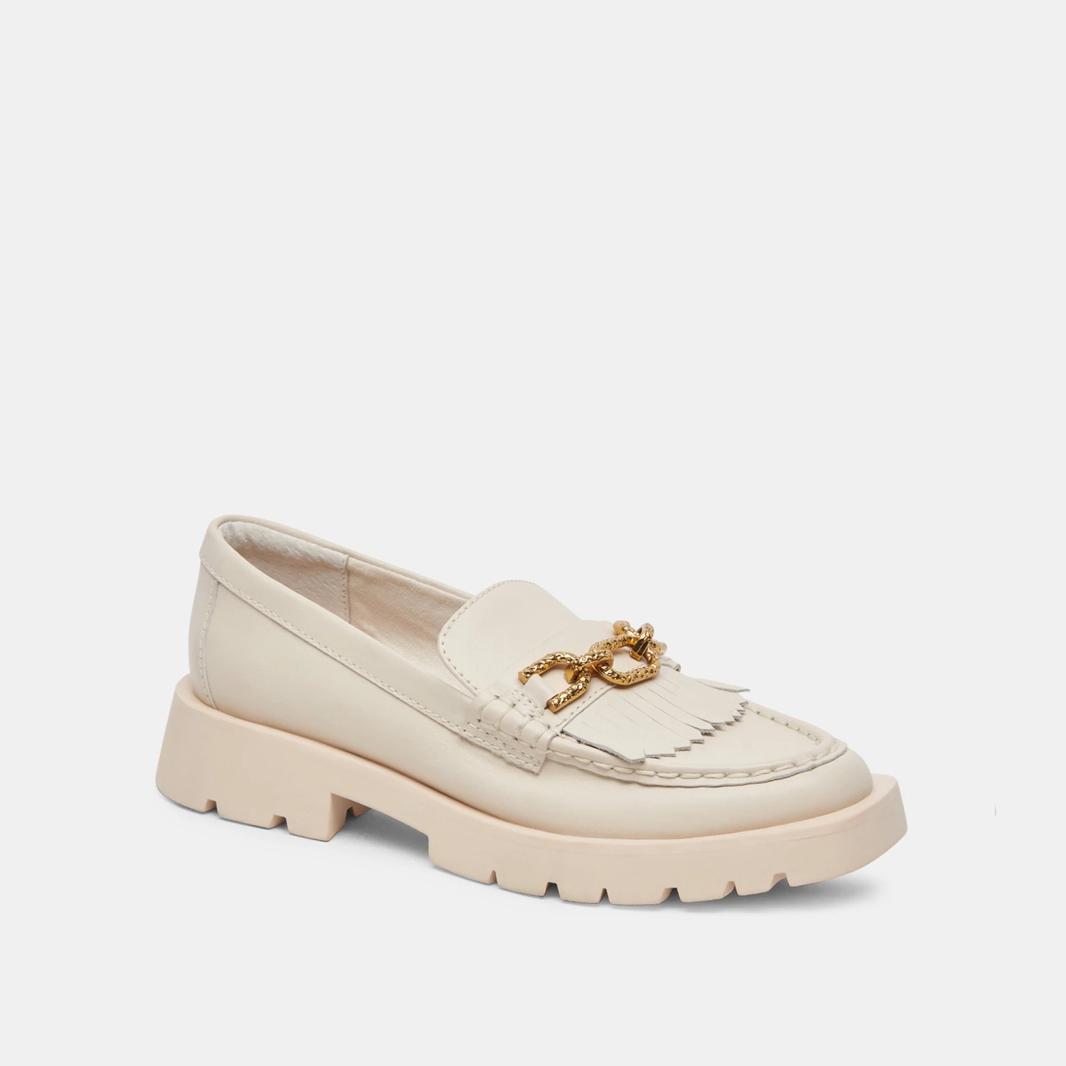 Dolce Vita ERNA WIDE FLATS IVORY LEATHER 4 Dolce Vita ERNA WIDE FLATS IVORY LEATHER - Image 2