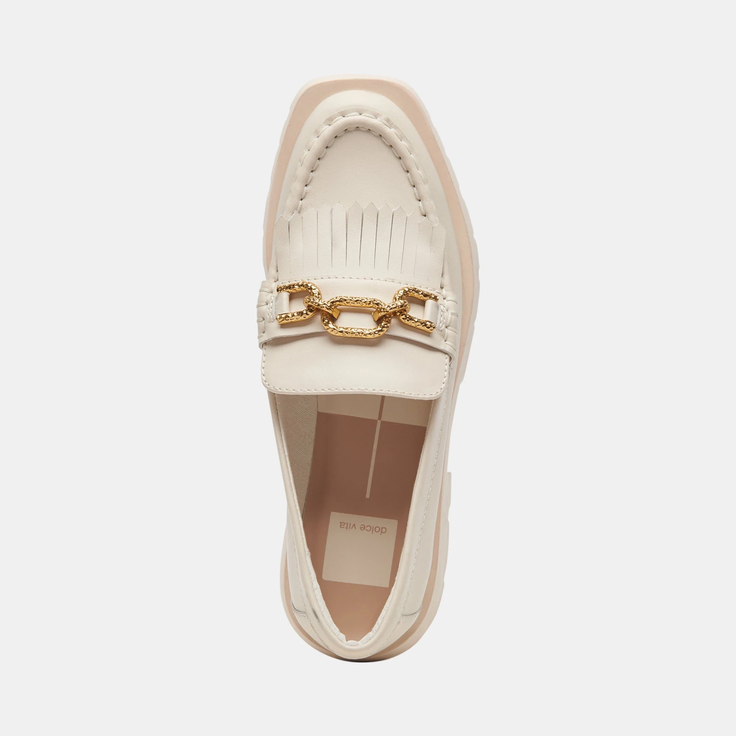 Dolce Vita ERNA WIDE FLATS IVORY LEATHER 10 Dolce Vita ERNA WIDE FLATS IVORY LEATHER - Image 8