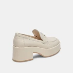 Dolce Vita YANNI LOAFERS IVORY LEATHER -Dolce Vita DOLCEVITA LOAFERS YANNI IVORYLEATHER 03
