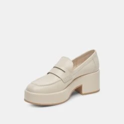 Dolce Vita YANNI LOAFERS IVORY LEATHER -Dolce Vita DOLCEVITA LOAFERS YANNI IVORYLEATHER 08