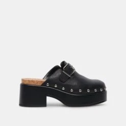 Dolce Vita YEVAN CLOGS BLACK LEATHER -Dolce Vita DOLCEVITA LOAFER YEVAN BLACKLEATHER 02