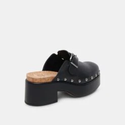Dolce Vita YEVAN CLOGS BLACK LEATHER -Dolce Vita DOLCEVITA LOAFER YEVAN BLACKLEATHER 03